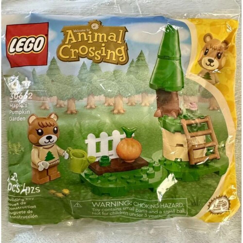 LEGO 30662 Animal Crossing Maple's Pumpkin Garden Poly Bag‎ Nintendo New Sealed